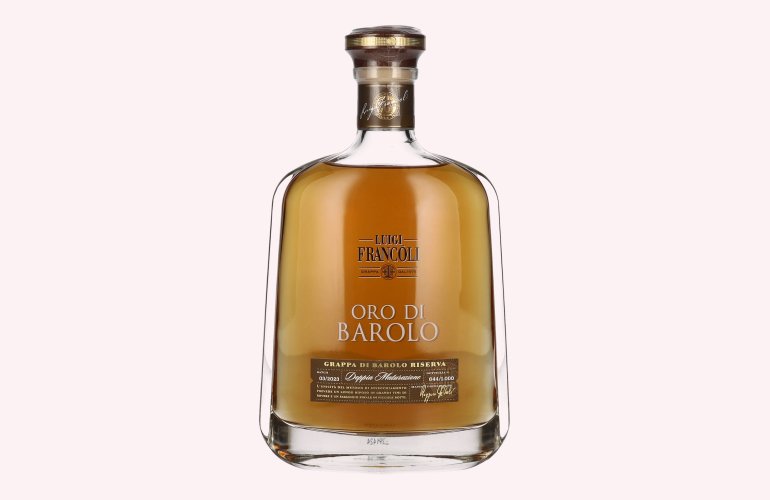 Luigi Francoli Grappa di Barolo Riserva Oro di Barolo 42,5% Vol. 0,7l