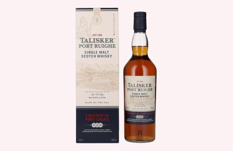 Talisker PORT RUIGHE Single Malt Scotch Whisky 45,8% Vol. 0,7l in Geschenkbox