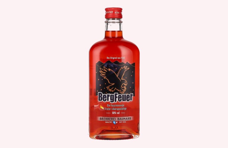 Baumann BergFeuer Likör 50% Vol. 0,5l