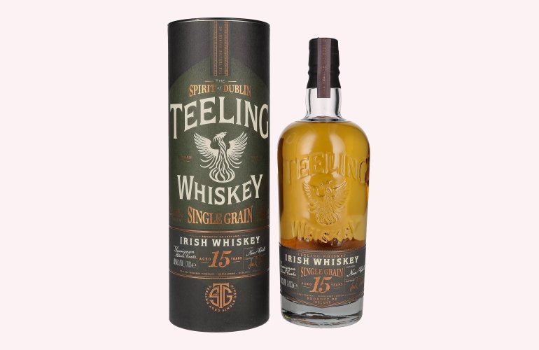 Teeling Whiskey SINGLE GRAIN 15 Years Old Sauvignon Blanc Cask 50% Vol. 0,7l en boîte cadeau