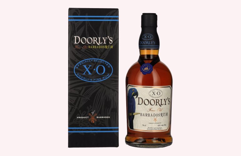 Doorly's XO Fine Old Barbados Rum 43% Vol. 0,7l in geschenkverpakking