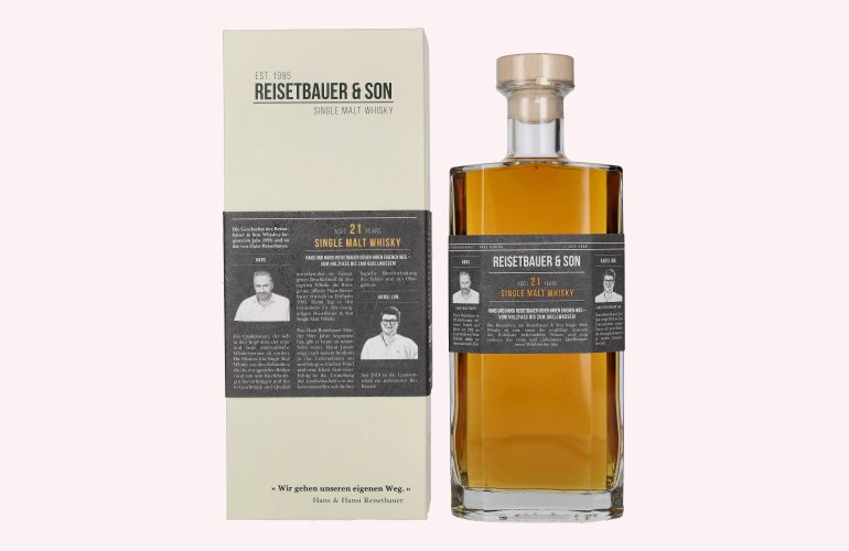 Reisetbauer & Son 21 Years Old Single Malt Whisky 48% Vol. 0,7l en boîte cadeau