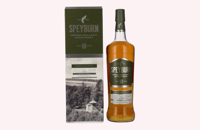 Speyburn 10 Years Old Speyside Single Malt Scotch Whisky 46% Vol. 1l in geschenkverpakking