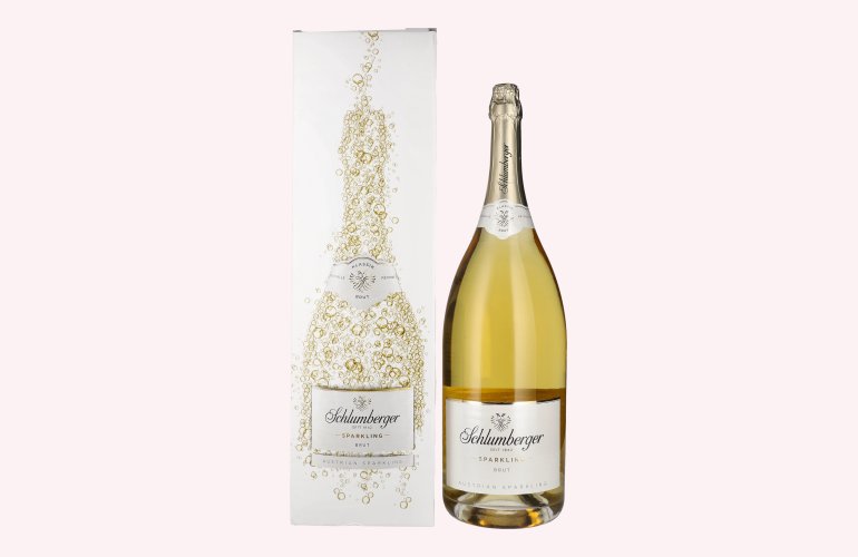 Schlumberger Sparkling Jahrgangssekt Brut Methusalem 12% Vol. 6l en boîte cadeau