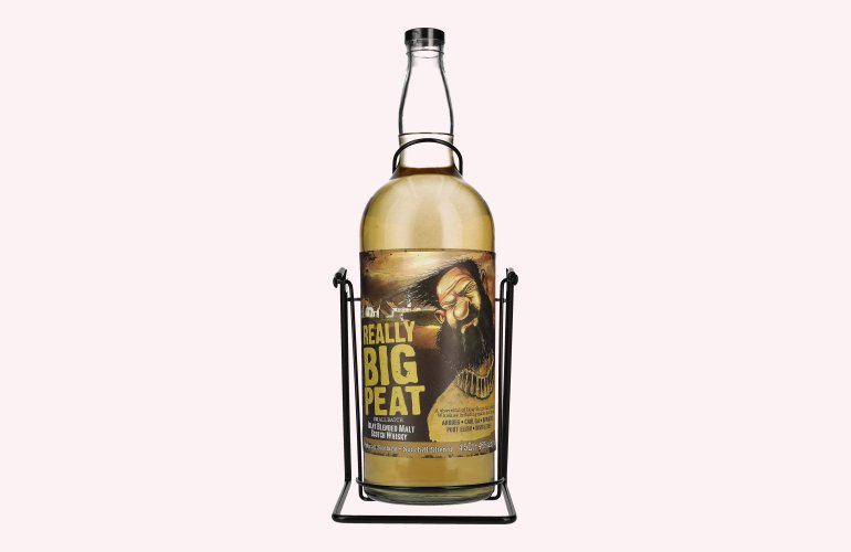 Douglas Laing BIG PEAT Islay Blended Malt 46% Vol. 4,5l avec Schwenkständer