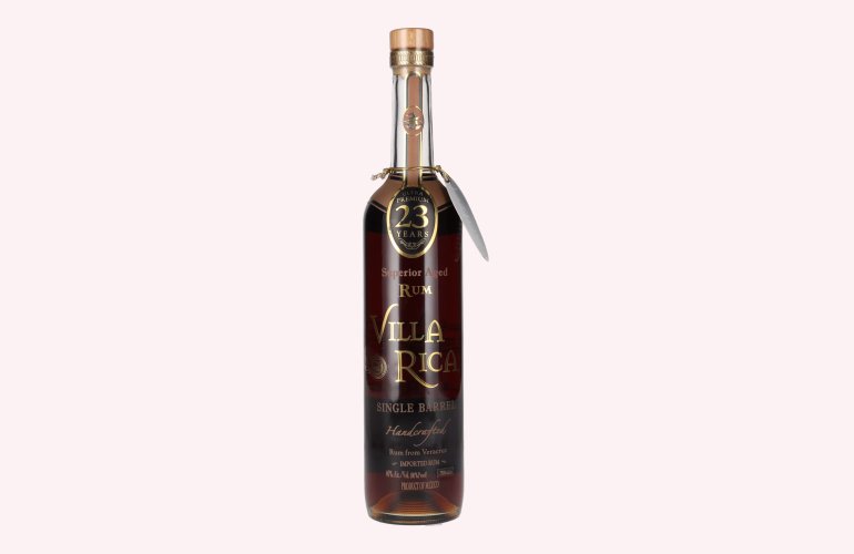 Villa Rica Single Barrel Ultra Premium 23 Years Old Superior Aged Rum 40% Vol. 0,7l