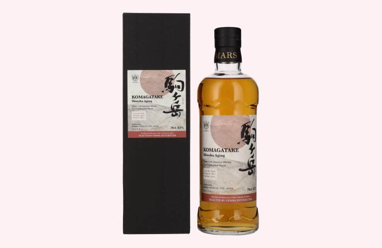 Mars KOMAGATAKE Austria Exclusive SHINSHU AGING 2017 62% Vol. 0,7l en boîte cadeau