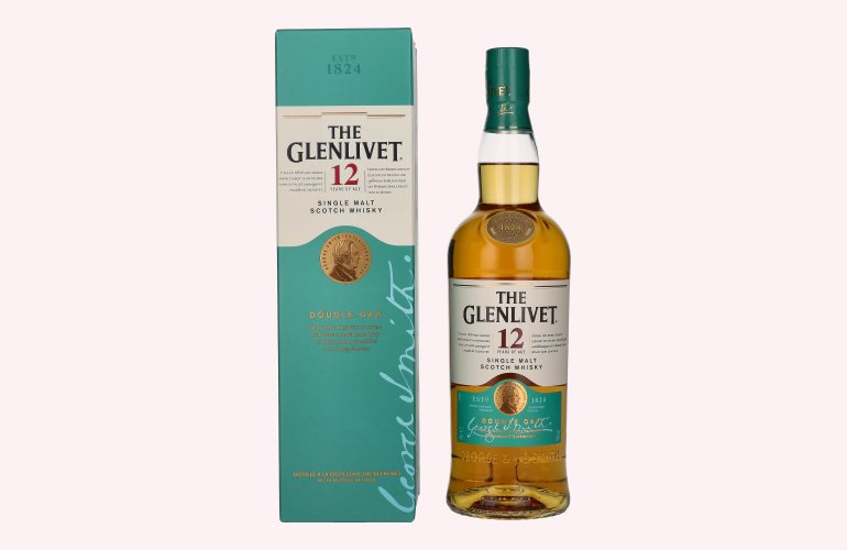 The Glenlivet 12 Years Old DOUBLE OAK 40% Vol. 0,7l in geschenkverpakking