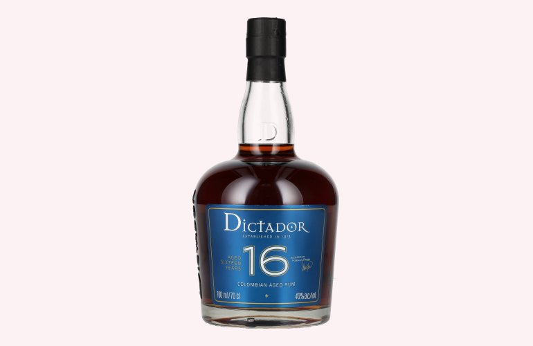 Dictador 16 Years Old COLOMBIAN AGED Rum 40% Vol. 0,7l