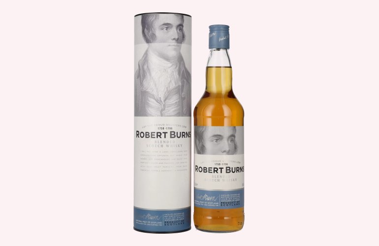 Arran ROBERT BURNS Blended Scotch Whisky 40% Vol. 0,7l en boîte cadeau