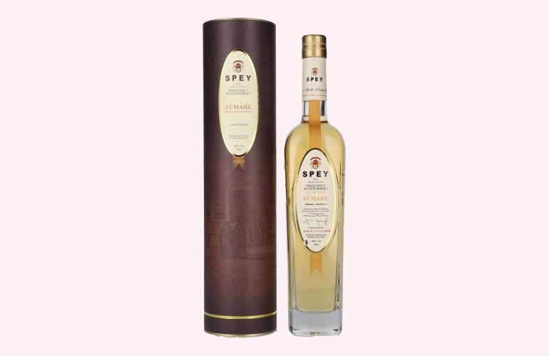 Spey FŨMÃRE Smoky and Peaty Single Malt Scotch Whisky 46% Vol. 0,7l in geschenkverpakking