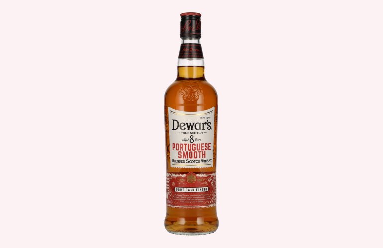 Dewar's 8 Years Old Portuguese Smooth Port Cask Finish Blended Scotch Whisky 40% Vol. 0,7l