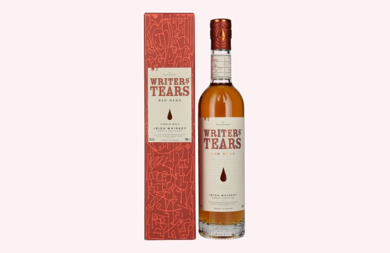 Writer's Tears RED HEAD Irish Single Malt Whiskey 46% Vol. 0,7l in Geschenkbox