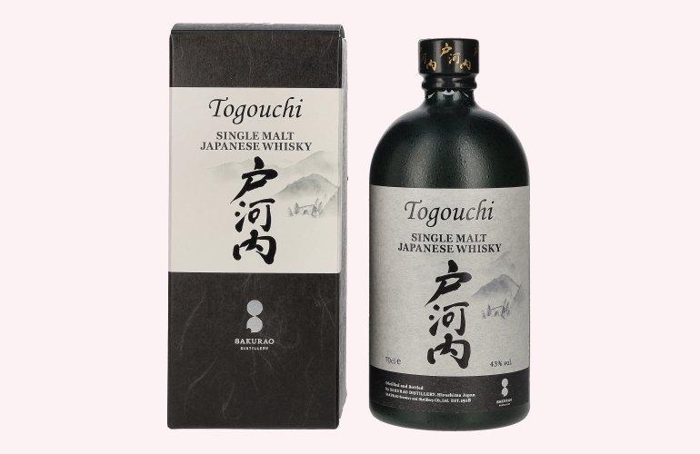 Togouchi Single Malt Japanese Whisky 43% Vol. 0,7l