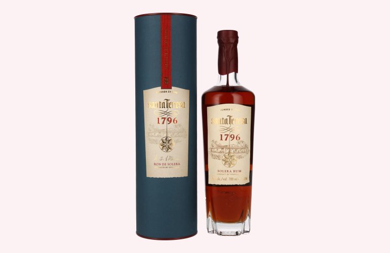 Santa Teresa 1796 Solera Rum 40% Vol. 0,7l in geschenkverpakking