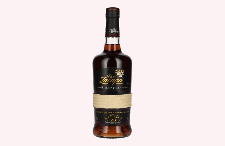 Ron Zacapa Centenario ETIQUETA NEGRA 23 Sistema Solera 43% Vol. 0,7l