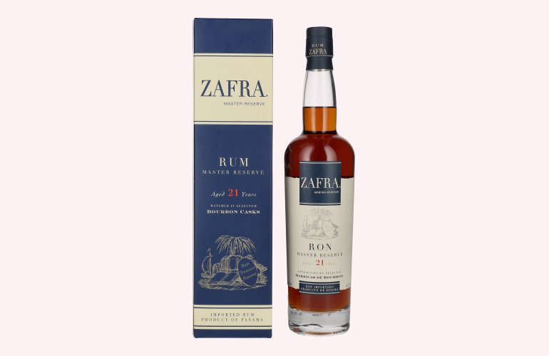 Zafra Añejo 21 Años Ron Master Reserve 40% Vol. 0,7l en boîte cadeau