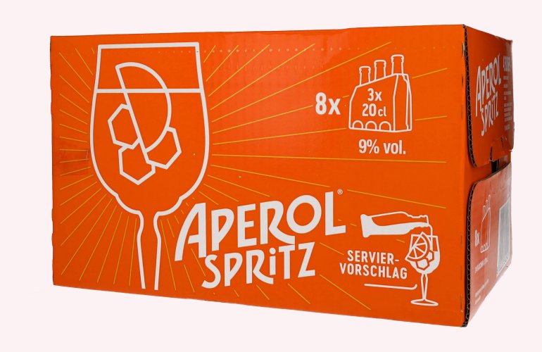 Aperol Spritz 9% Vol. 24x0,2l