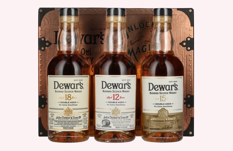 Dewar's Variety Collection 40% Vol. 3x0,2l in geschenkverpakking