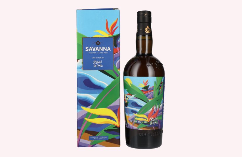 Savanna Art Of Rum YANN LE GALL Traditionnel Reunion Island Rum 54% Vol. 0,7l in Giftbox