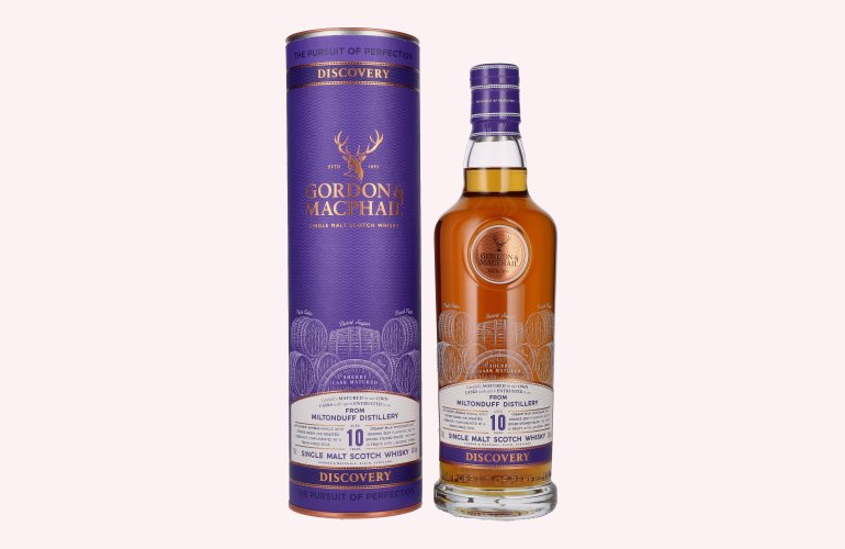 Gordon & MacPhail MILTONDUFF 10 Years Old Discovery 43% Vol. 0,7l in geschenkverpakking