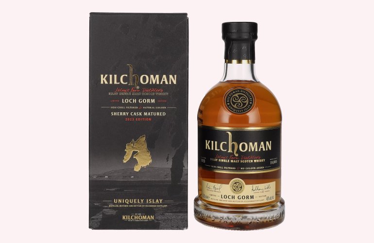 Kilchoman LOCH GORM Sherry Cask Matured Edition 2023 46% Vol. 0,7l in geschenkverpakking