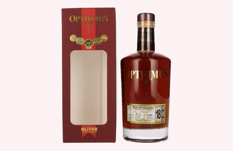 Opthimus 18 Sistema Solera Cum Laude 38% Vol. 0,7l en boîte cadeau