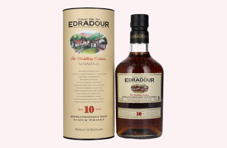 Edradour 10 Years Old 40% Vol. 0,7l in geschenkverpakking