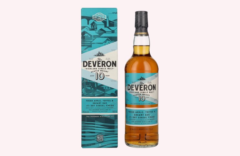 The Deveron 10 Years Old Highland Single Malt Scotch Whisky 40% Vol. 0,7l in geschenkverpakking