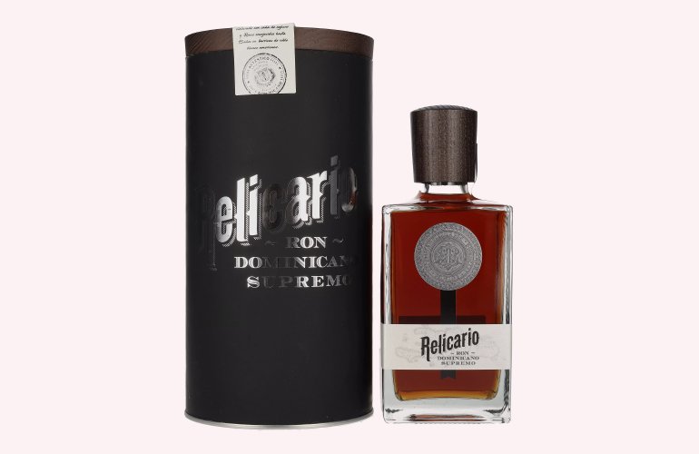 Relicario Ron Dominicano Supremo 40% Vol. 0,7l in geschenkverpakking