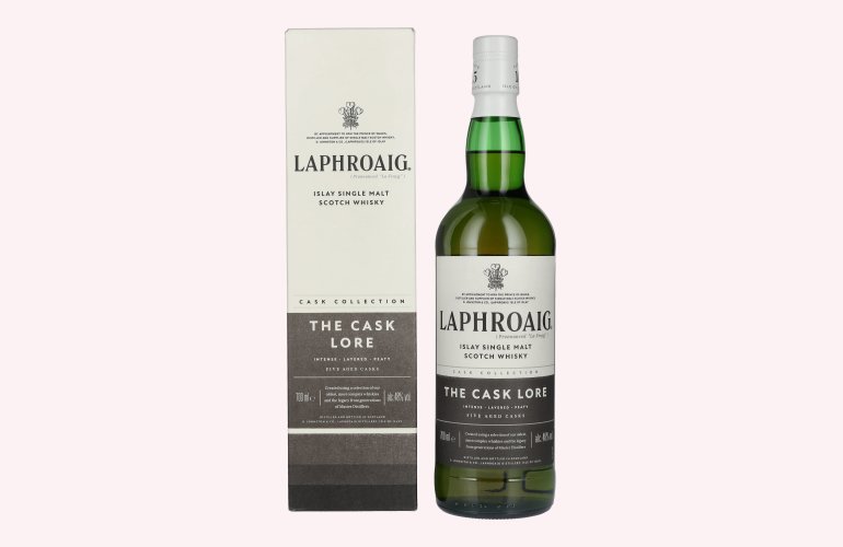 Laphroaig LORE Islay Single Malt 48% Vol. 0,7l in geschenkverpakking