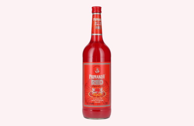 Primakov RED Blutorange met Wodka 17,5% Vol. 1l