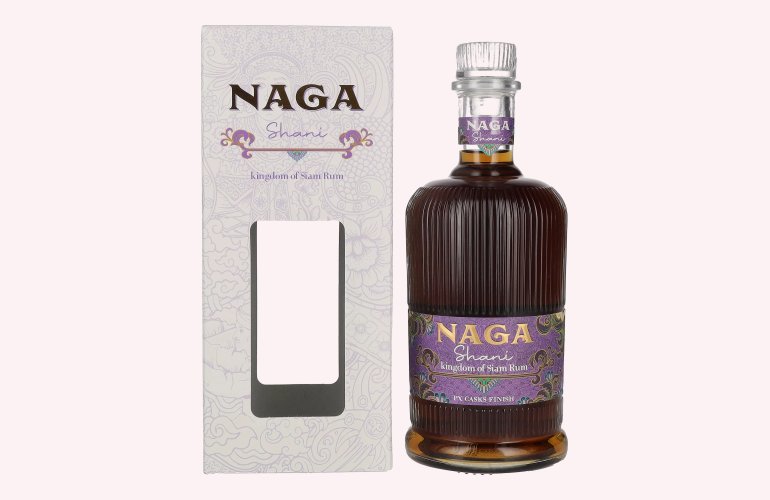 Naga Shani KINGDOM OF SIAM PX Cask 46% Vol. 0,7l en boîte cadeau