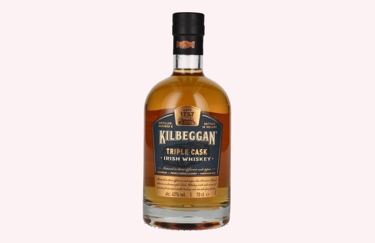 Kilbeggan TRIPLE CASK Irish Whiskey 43% Vol. 0,7l