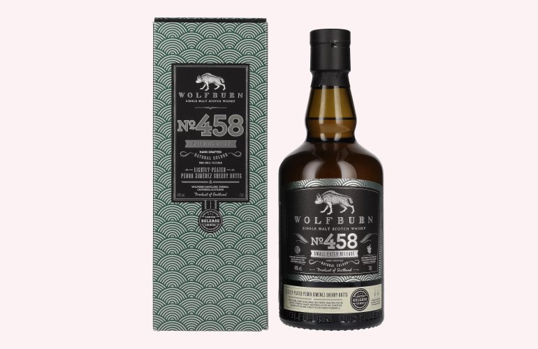 Wolfburn N°458 Single Malt Scotch Whisky Small Batch Release 46% Vol. 0,7l in geschenkverpakking