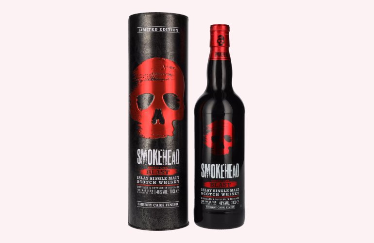 Smokehead SHERRY CASK BLAST Limited Edition 48% Vol. 0,7l in Tinbox