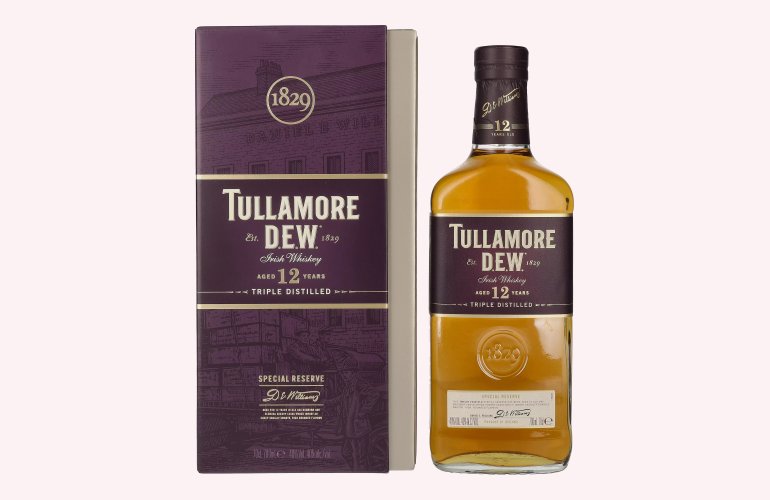 Tullamore D.E.W. 12 Years Old Irish Whiskey Special Reserve 40% Vol. 0,7l in geschenkverpakking