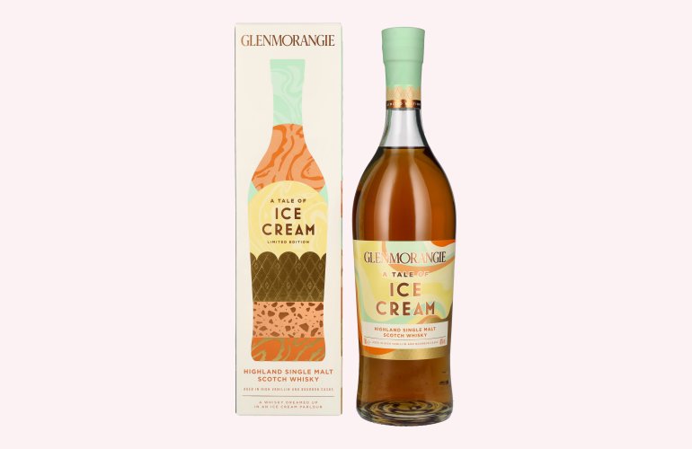 Glenmorangie A TALE OF ICE CREAM Highland Single Malt Limited Edition 46% Vol. 0,7l in geschenkverpakking