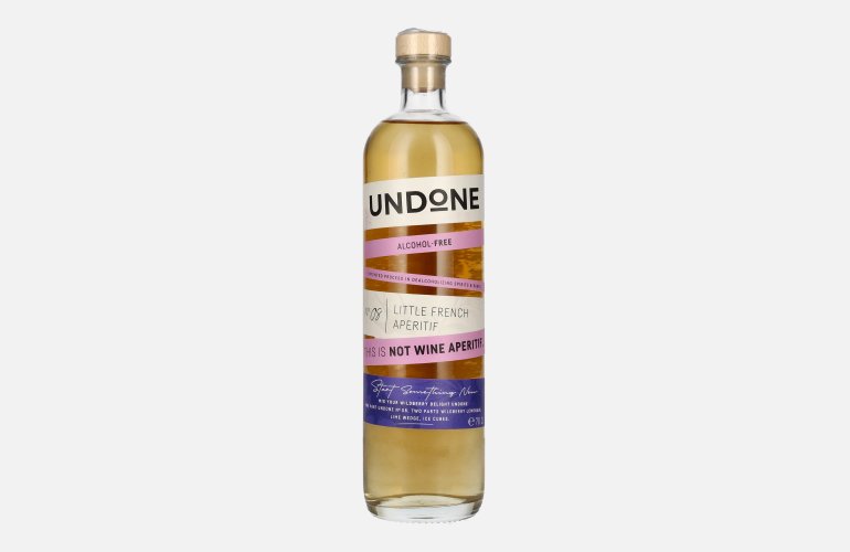 Undone Little French Aperitif Not Wine Aperitif alcohol-free No. 8 0,7l