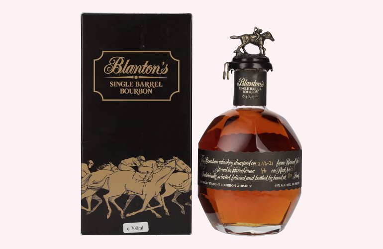 Blanton's Single Barrel Bourbon Black Label 40% Vol. 0,7l in geschenkverpakking