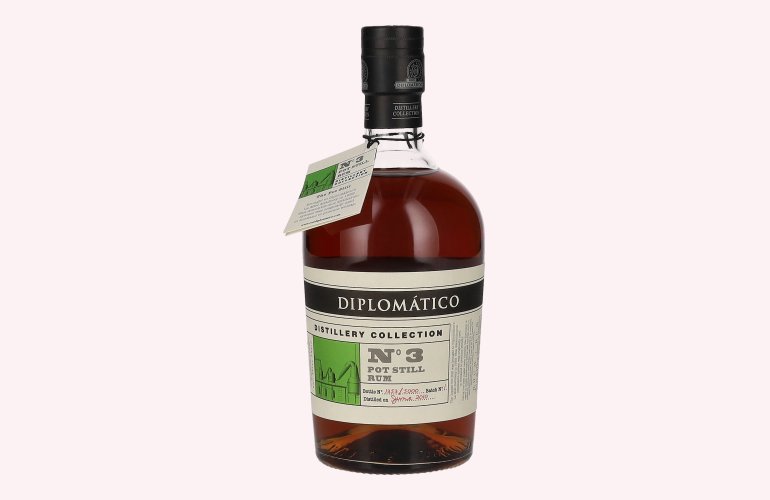 Diplomático Distillery Collection N° 3 POT STILL Rum 47% Vol. 0,7l