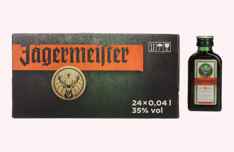 Jägermeister 35% Vol. 24x0,04l