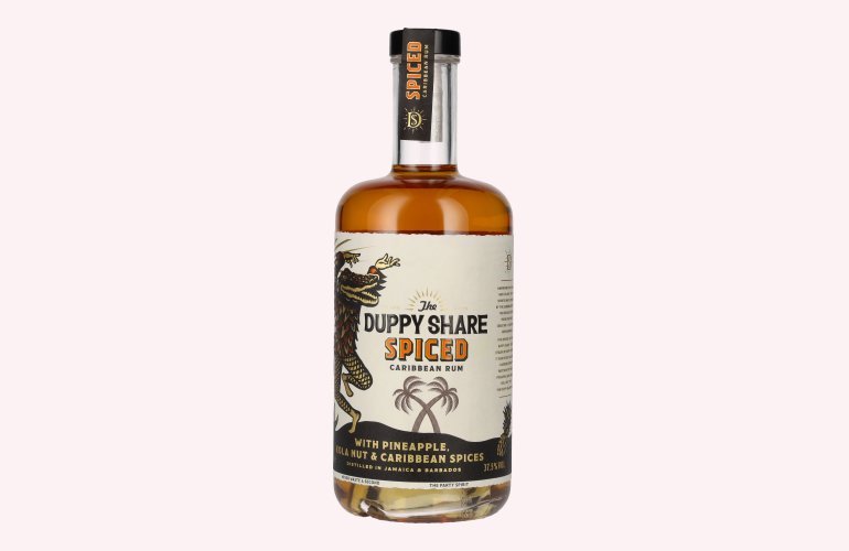 Duppy Share Spiced Caribbean Rum 37,5% Vol. 0,7l