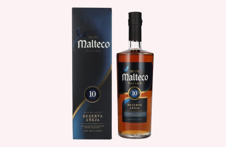 Ron Malteco 10 Años Reserva Añeja 40% Vol. 0,7l in geschenkverpakking