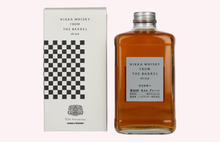 Nikka From the Barrel Double Matured 90th Anniversary Blended Whisky 51,4% Vol. 0,5l in Giftbox