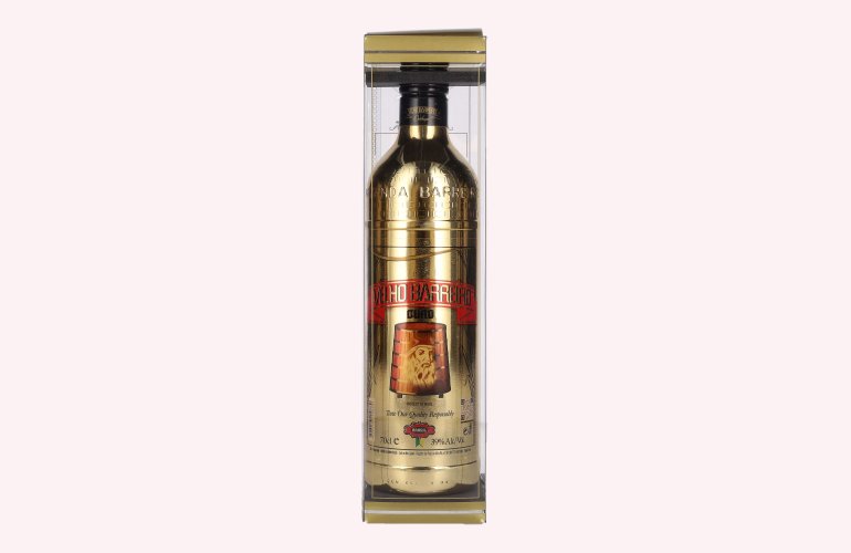 Velho Barreiro OURO Cachaça 39% Vol. 0,7l en boîte cadeau