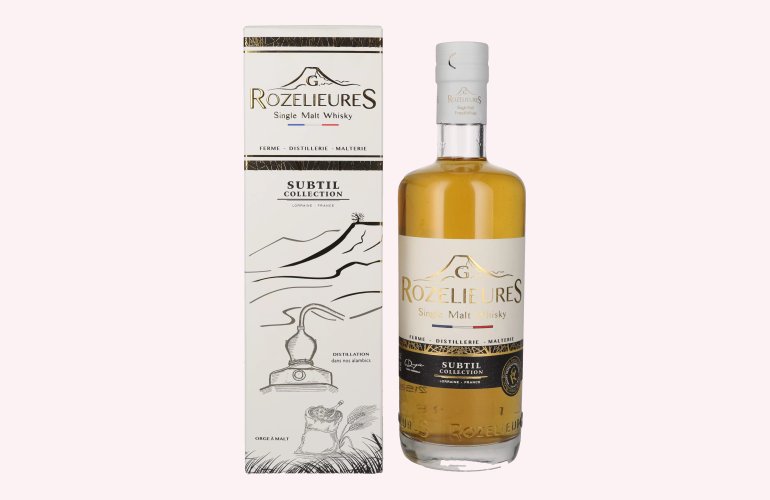 G. Rozelieures SUBTIL COLLECTION Single Malt Whisky 40% Vol. 0,7l en boîte cadeau