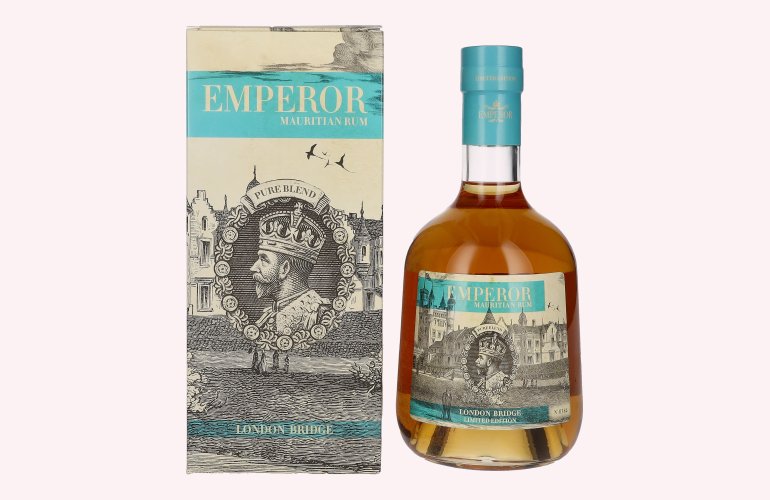 Emperor Mauritian Rum LONDON BRIDGE Limited Edition 40% Vol. 0,7l en boîte cadeau