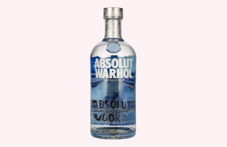 Absolut Vodka WARHOL Original Vodka Limited Edition 40% Vol. 0,7l