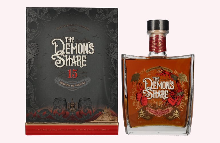 The Demon's Share 15 Years Old Spirit Drink Reserva de Bodega 43% Vol. 0,7l in geschenkverpakking